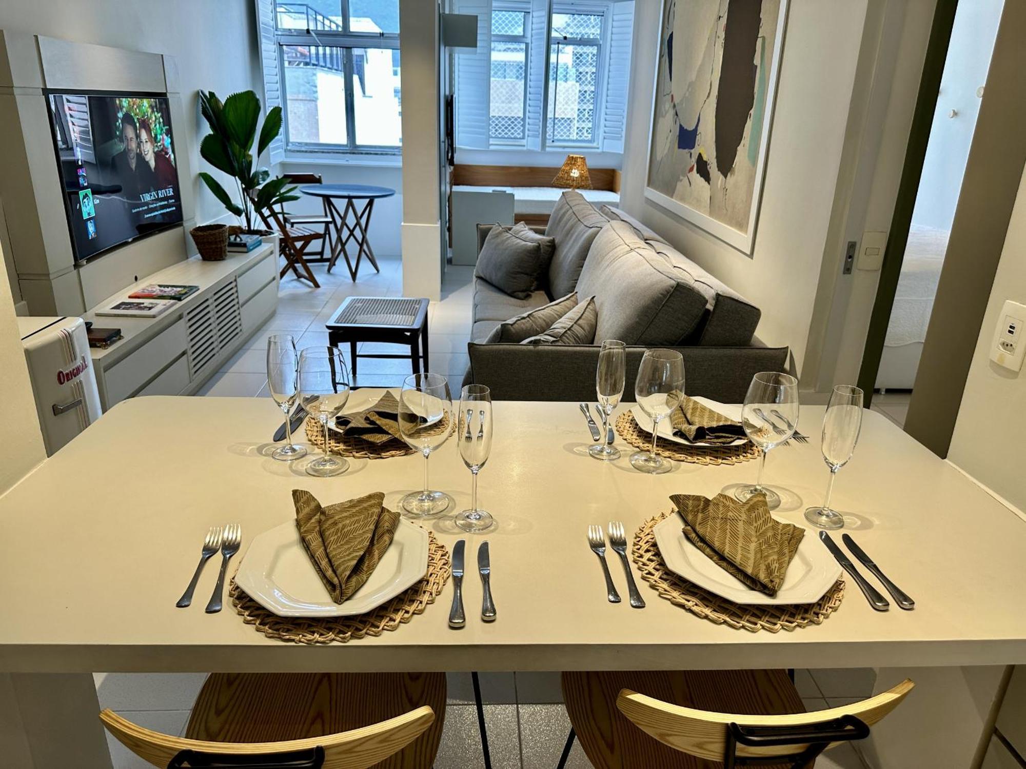 Apartamento Beleza Em Cada Detalhe No Leblon Río de Janeiro